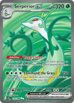 Serperior ex Black Bolt