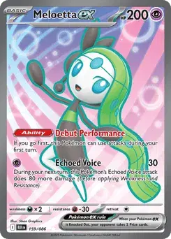 Meloetta ex Black Bolt