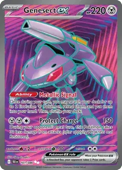 Genesect ex Black Bolt