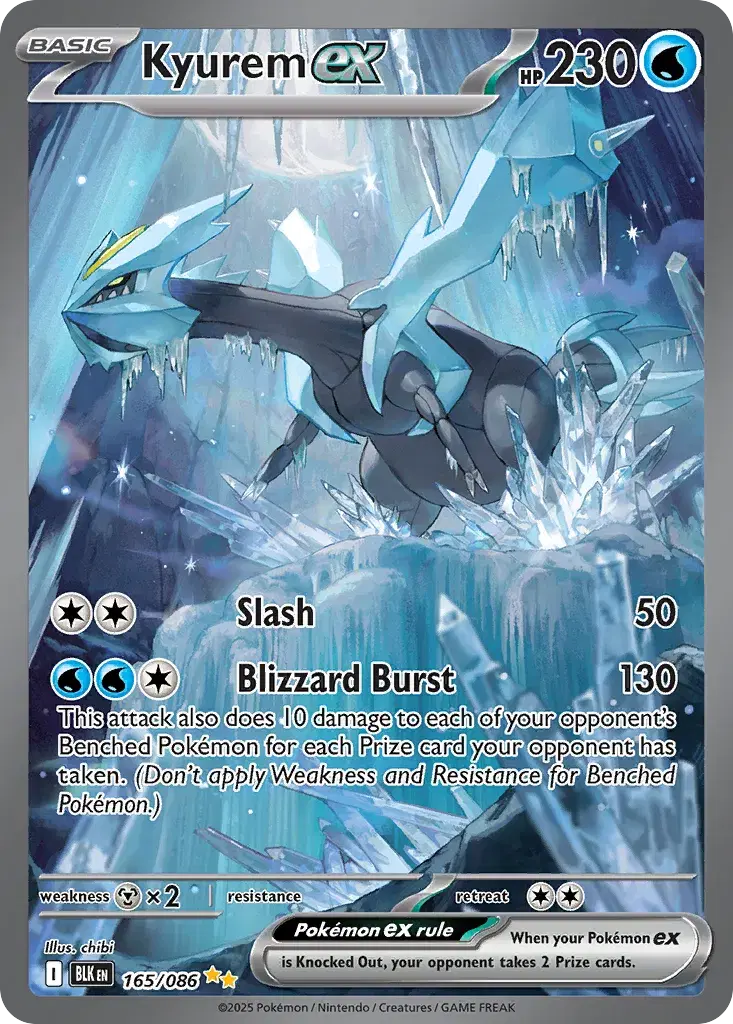 Kyurem ex Black Bolt 165
