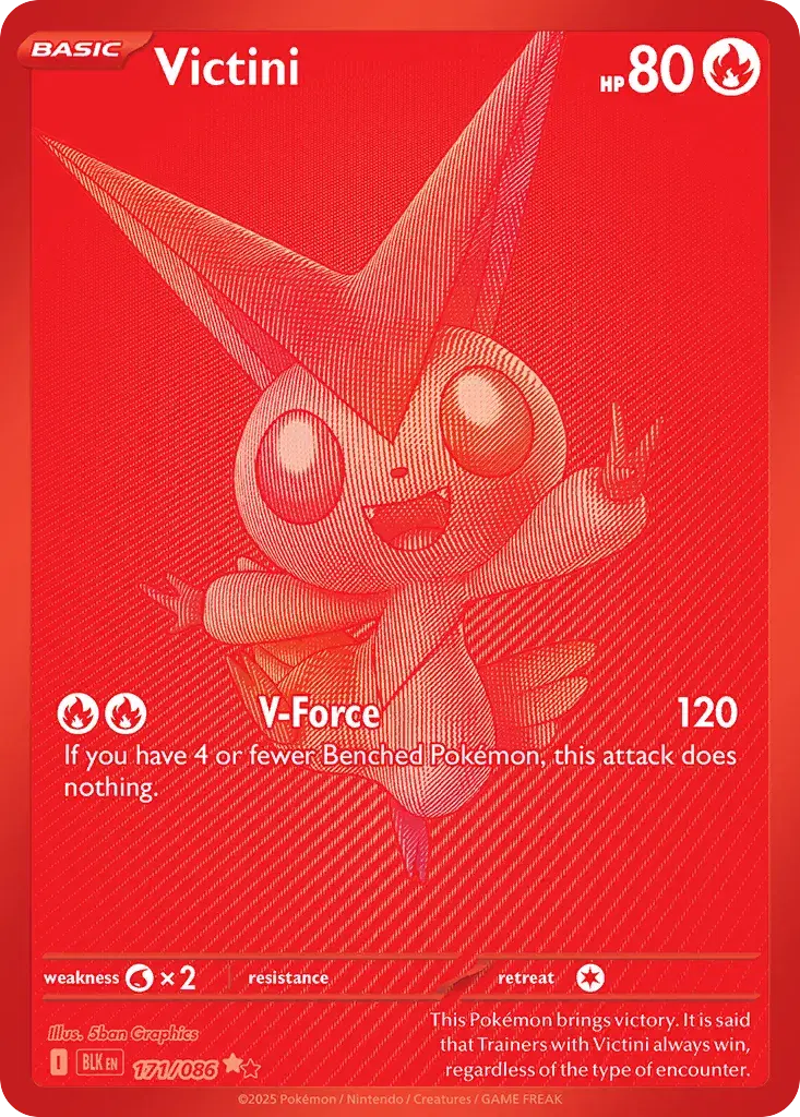 Victini Black Bolt 171