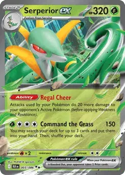 Serperior ex Black Bolt