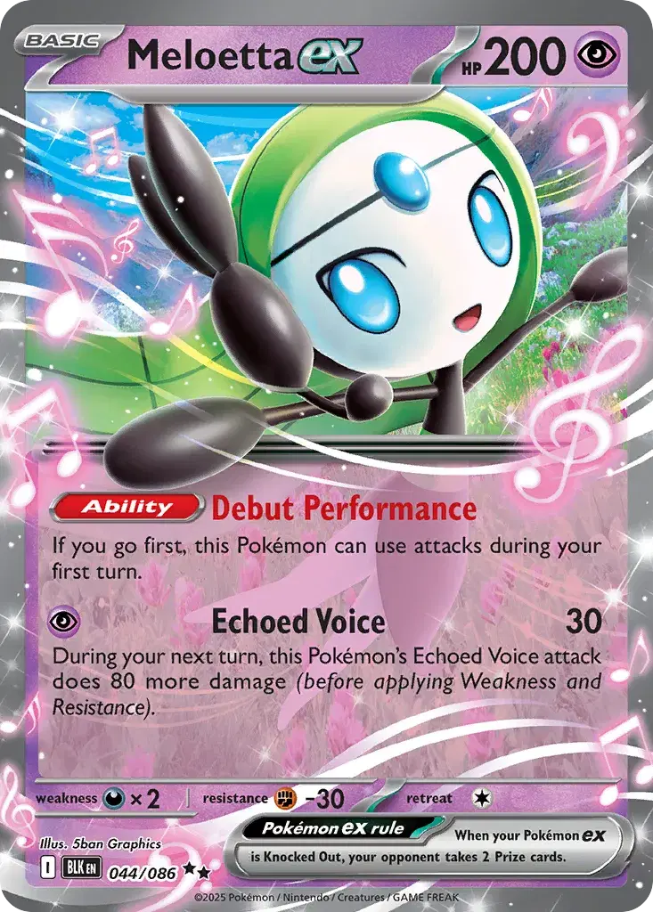 Meloetta ex Black Bolt 44