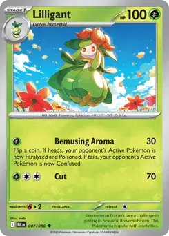 Lilligant Black Bolt