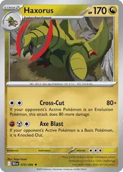 Haxorus Black Bolt