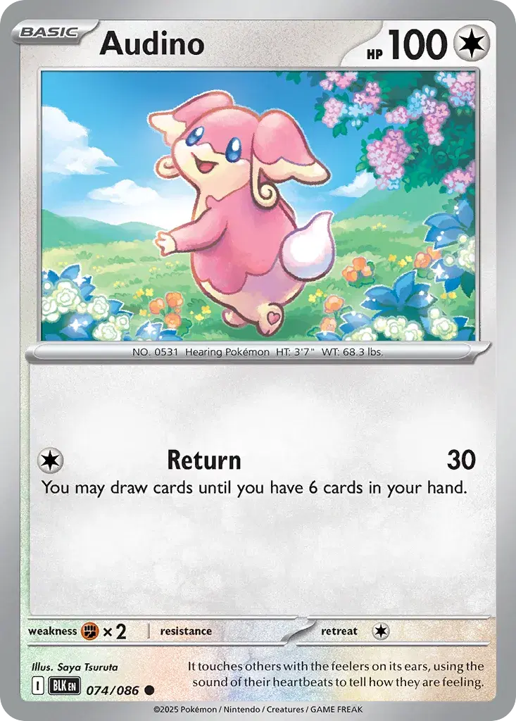 Audino Black Bolt 74