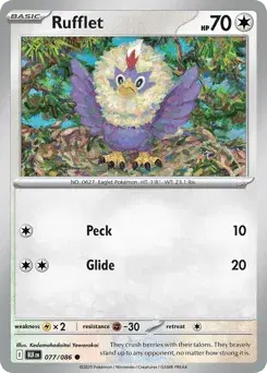 Rufflet Black Bolt