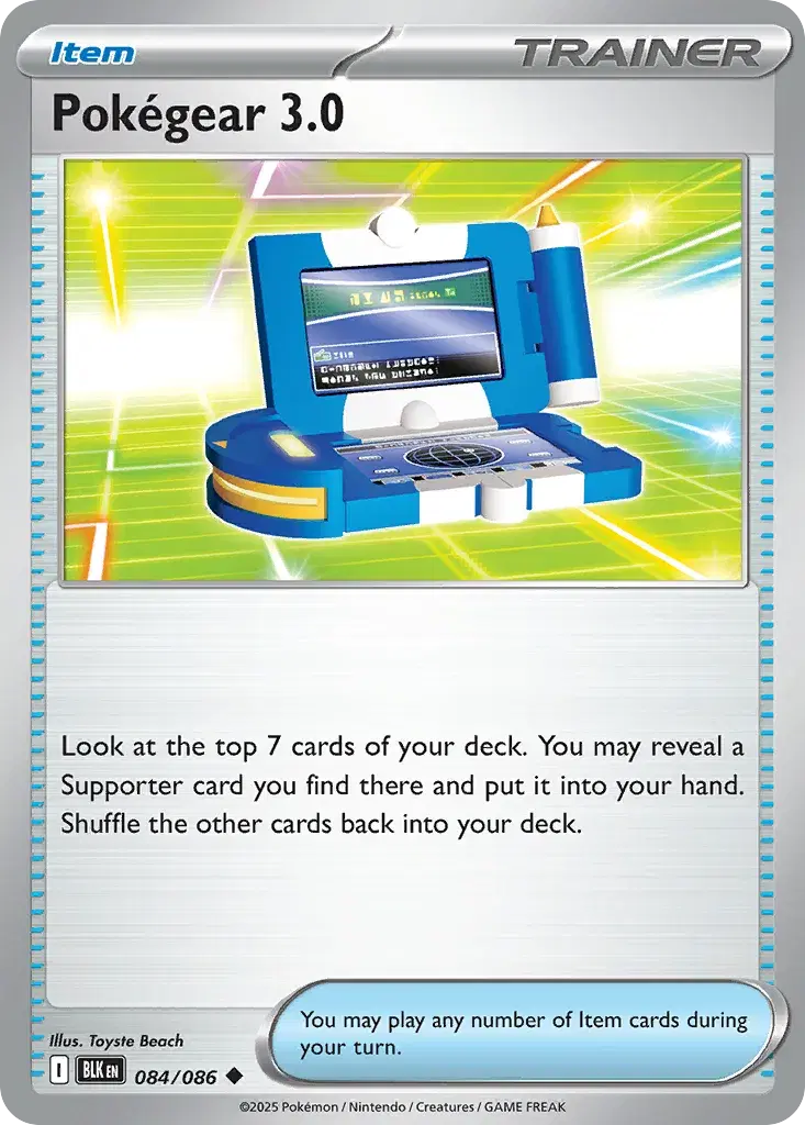 Pokégear 3.0 Black Bolt 84