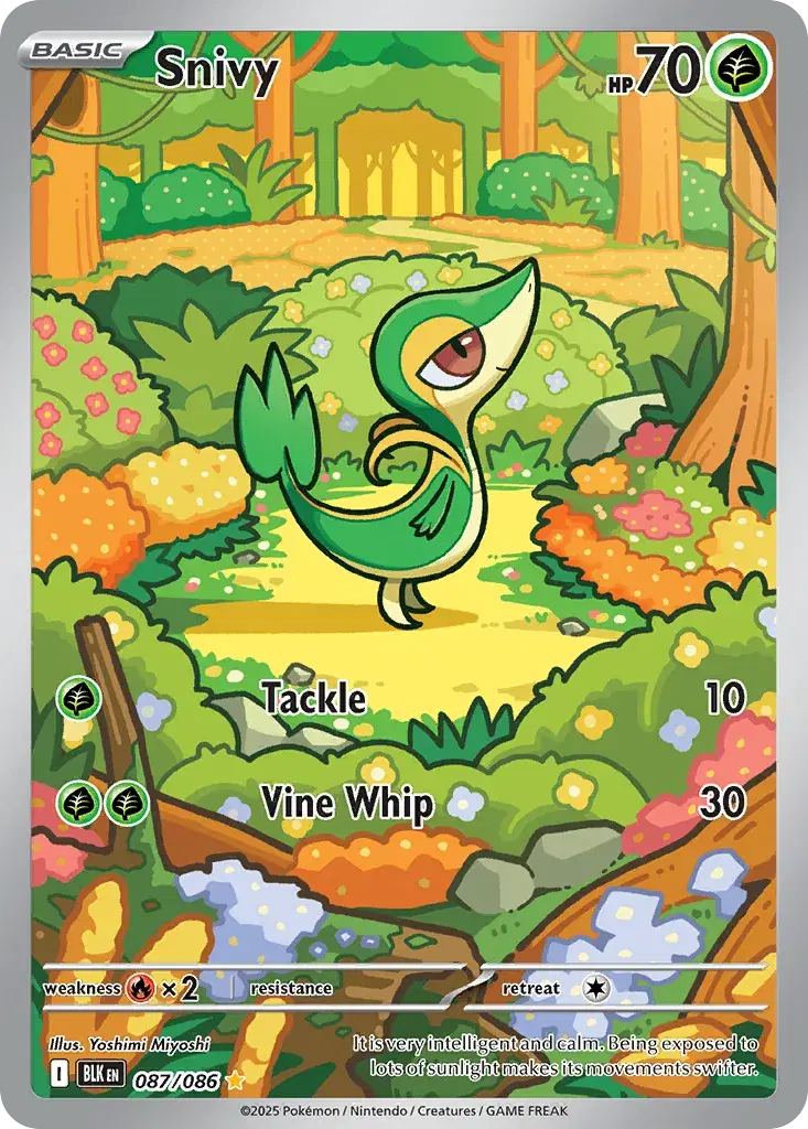 Snivy Black Bolt 87