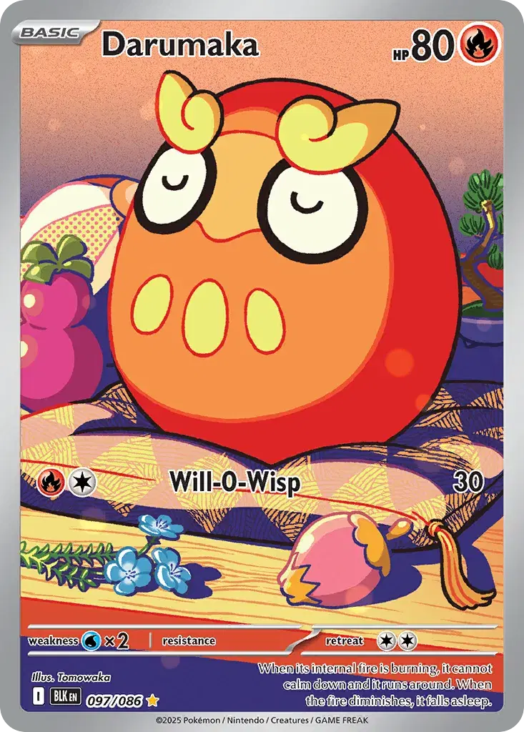 Darumaka Black Bolt 97