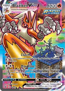 Blaziken VMAX (Alternate Art Secret)