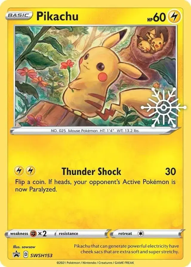 Pikachu SWSH153