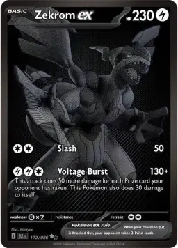 Zekrom ex - 172/086